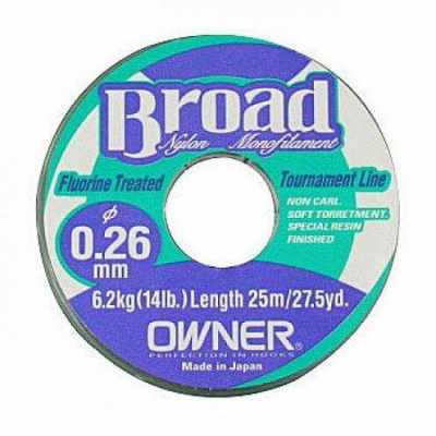 Леска Owner BROAD 0,20/25m