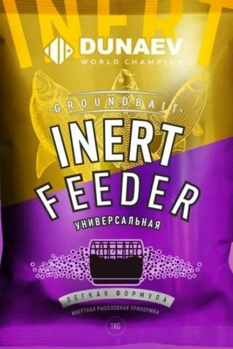 Прикормка DUNAEV-INERT FEEDER 1кг Универсальная