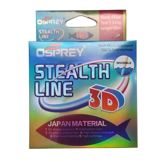 Леска Stealth Line 3D 100m 0.30 OSPREY