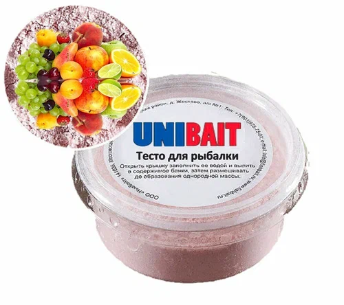 Насадка Unibait ТЕСТО Тутти-Фрутти