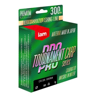 Леска TOURNAMENT PRO CARP 300m (brown) d0.261
