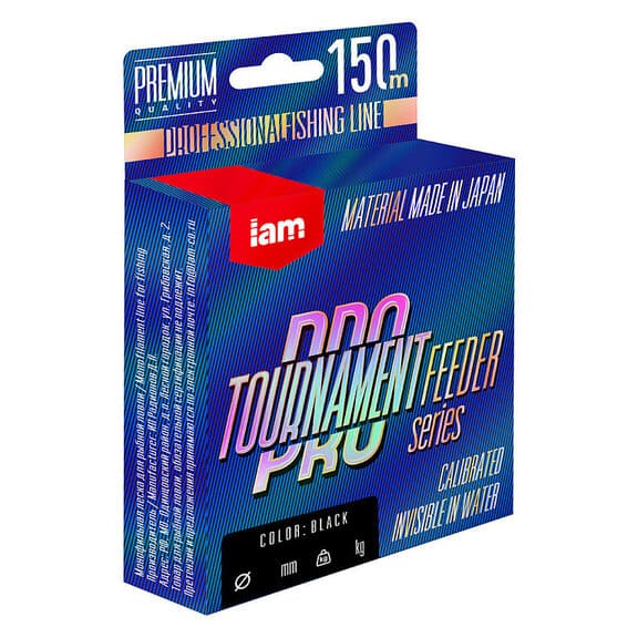 Леска TOURNAMENT PRO FEEDER 150m (black) d0.286
