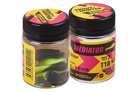 Силиконовая приманка TROUT HUNTER MEDIATOR  30mm (8шт) #T18