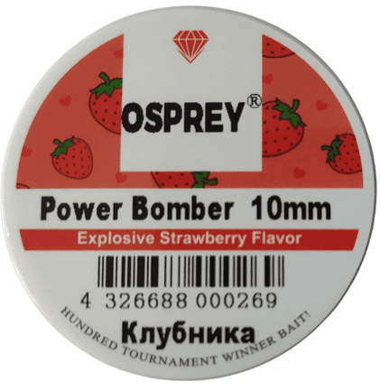 Насадка OSPREY Power Bomber 10мм Клубника
