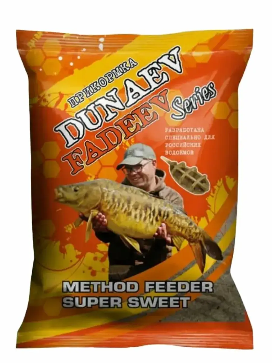Прикормка FADEEV 1кг Feeder Method Feeder Super Sweet