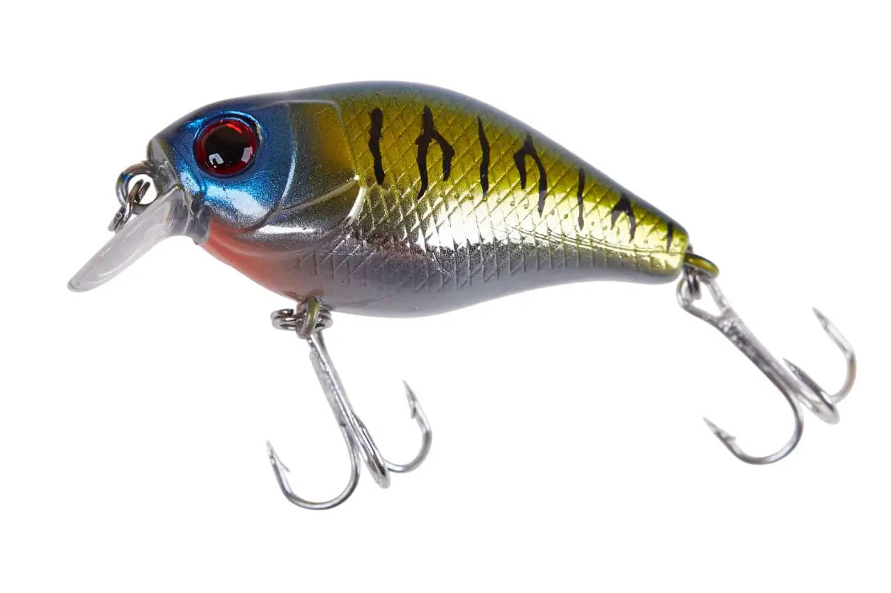 Воблер GC Chubby 38F-UV22/Chrom Tiger 4,0g 0-1,0м