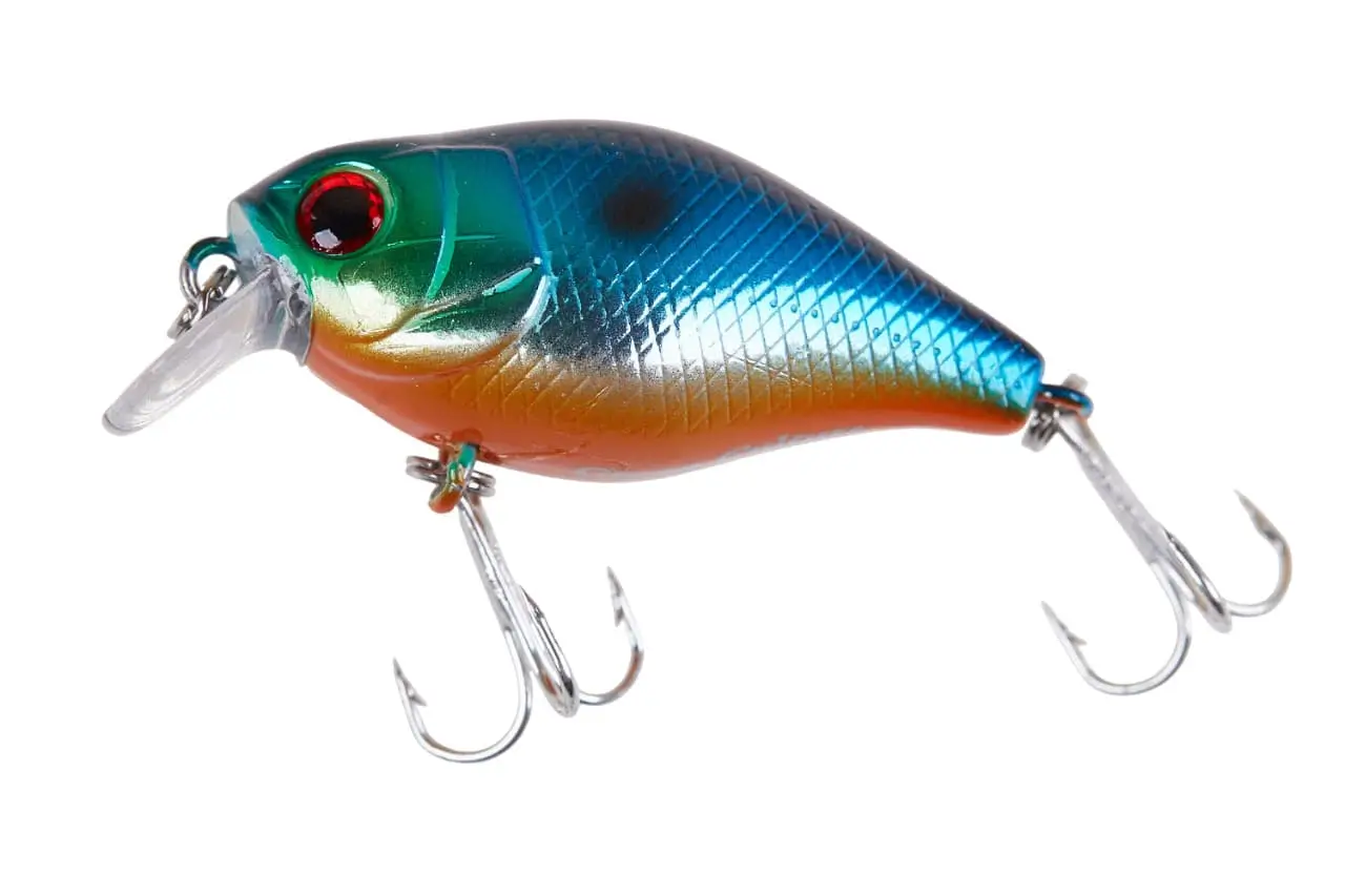 Воблер GC Chubby 38F-UV21/HL Blue OB 4,0g 0-1,0м
