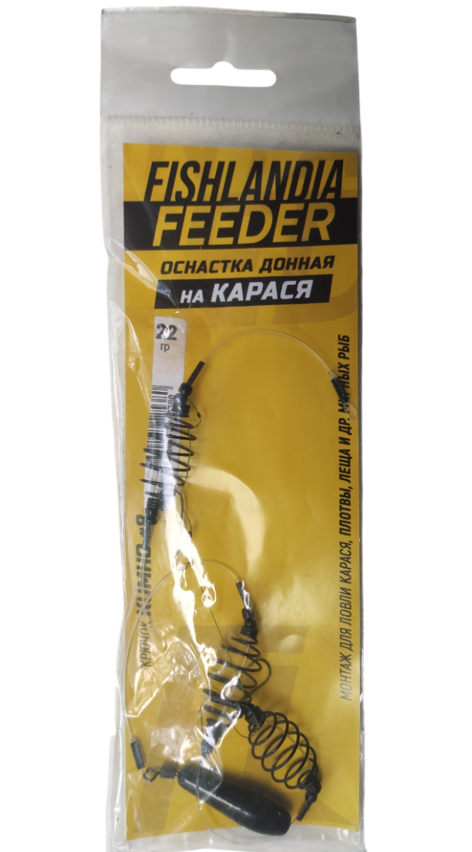 Оснастка FL на КАРАСЯ №1 3 кр. №10 18g