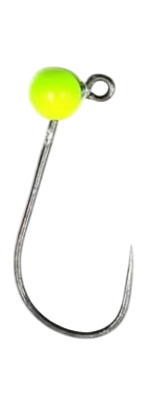 Джиг-головки TZ кр.B-12 #4 d-4.0mm 0,6g Шартрез (3шт)