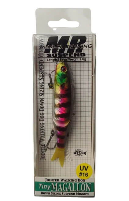 Воблер GC Tiny MAGALLON 2-х сост. 88SP #16-UV/Blue Gill 7,2g 0,5-0,8м