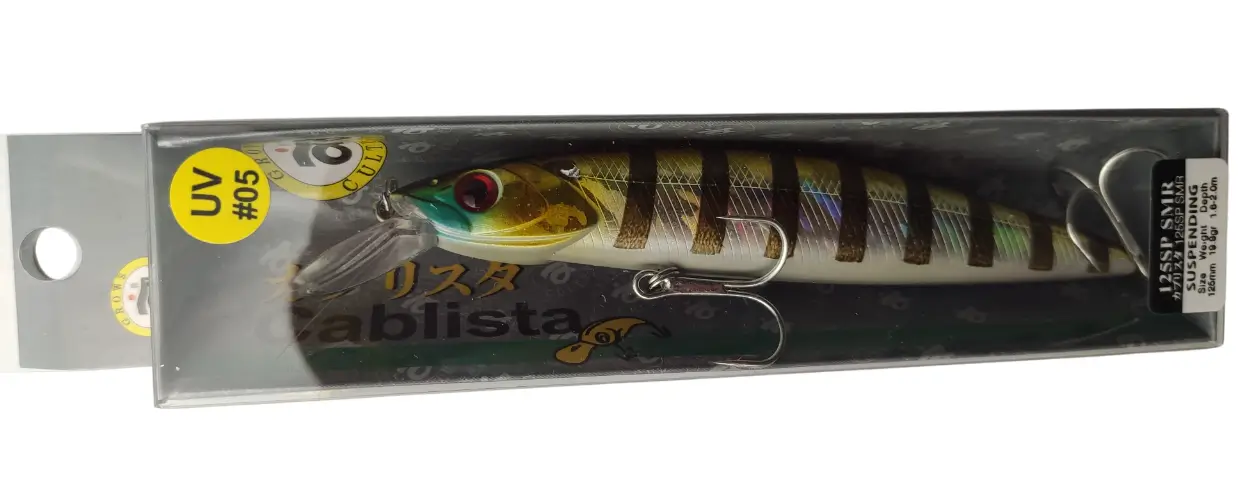Воблер GC Cablista 125SP-SMR #UV05 19,9g 1,6-2,0м