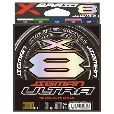 Шнур YGK X-Braid Jigman Ultra X8 200m #0.8-16lb