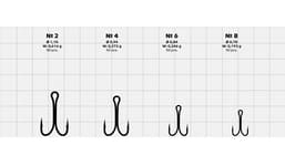 Крючок двойной Gurza-Double Hook Short Shank №4 BN