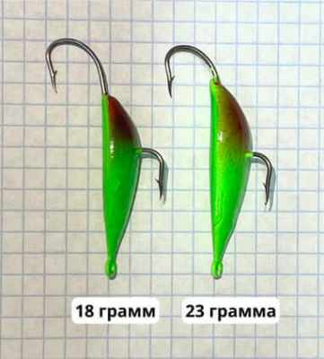 Суровикинская блесна 23g (зеленая)
