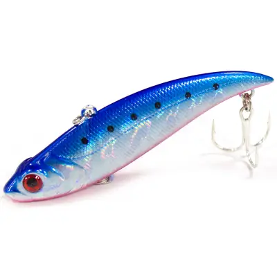 Раттлин GC BAY BLUE VIB 90мм 36g UV#05/54 (SL Sardine Red Berry)