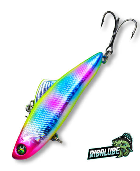 Раттлин RIBALUBE TOXIK Vib 70mm 16g #S14