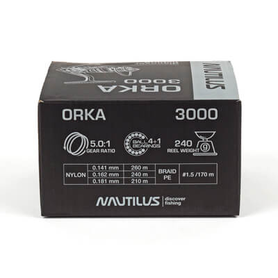 Катушка Nautilus Orka 4000 4+1bb
