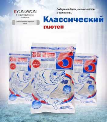 Тесто корейское Kyongwon Классический глютен (в пакетах саше) 40g