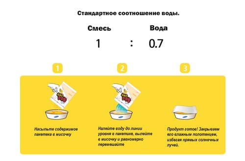Тесто корейское Kyongwon Кукурузный глютен мелкая фракция (в пакетах саше) 50g