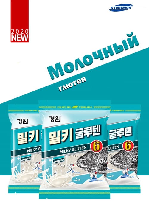 Тесто корейское Kyongwon Молочный глютен (в пакетах саше) 40g
