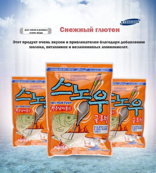 Тесто корейское Kyongwon Снежный глютен 250g