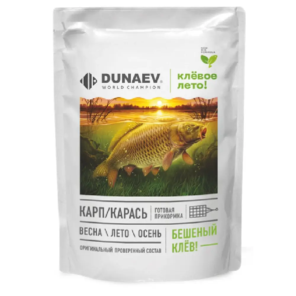 Прикормка DUNAEV-READY 0.9кг Карп-Карась