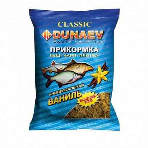 Прикормка DUNAEV КЛАССИКА 0,9кг  Ваниль