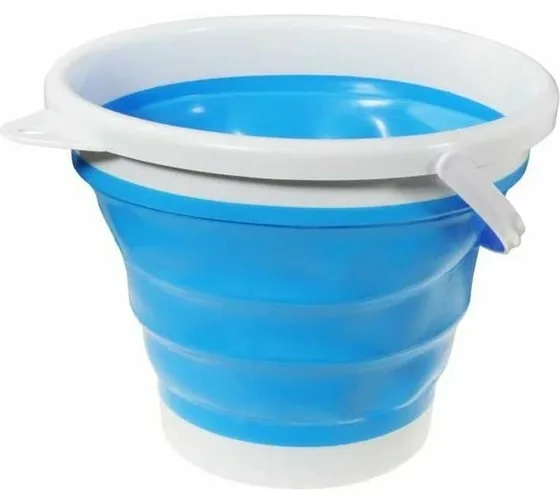 Ведро складное силиконовое 10л